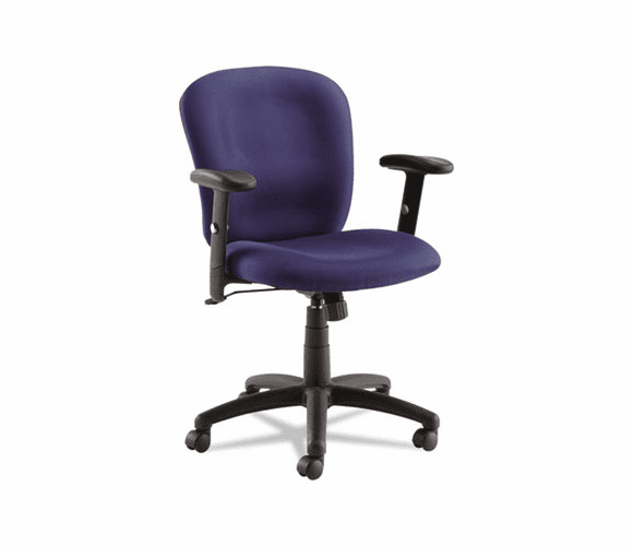 ALESY4820 Syze Series Swivel/Tilt Task Chair, Black Frame; Blue Fabric By ALERA