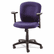 ALESY4820 Syze Series Swivel/Tilt Task Chair, Black Frame; Blue Fabric By ALERA