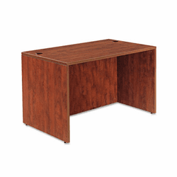 ALEVA214830MC Valencia Series Straight Front Desk Shell, 47-1/4 x 29-1/2 x 29-1/2, Med Cherry By ALERA