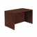 ALEVA214830MY Valencia Series Straight Front Desk Shell, 47-1/4w x 29-1/2d x 29-1/2h, Mahogany By ALERA