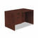 ALEVA214830MY Valencia Series Straight Front Desk Shell, 47-1/4w x 29-1/2d x 29-1/2h, Mahogany By ALERA