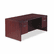 ALEVA217236MY Valencia Series Straight Front Desk Shell, 71w x 35-1/2d x 29-1/2h, Mahogany By ALERA
