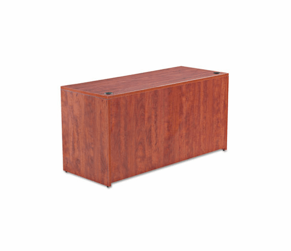 ALEVA256024MC Valencia Series Credenza Shell, 59-1/8w x 23-5/8d x 29-1/2h, Medium Cherry By ALERA