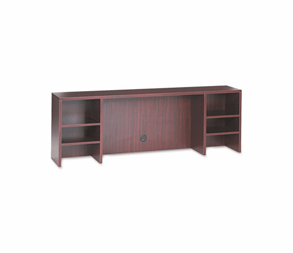 ALEVA267212MY Valencia Series Organizer Hutch, 70-3/4w x 11-3/4d x 23-1/2h, Mahogany By ALERA