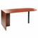ALEVA277236MC Valencia Series D-Top Desk, 72w x 36d x 29-1/2h, Medium Cherry By ALERA