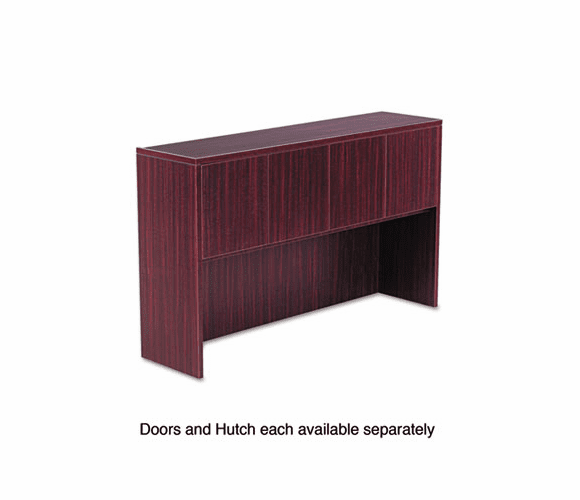 ALEVA291430MY Valencia Series Hutch Doors, Laminate, 14w x 3/4d x 15h, Mahogany, 4/Set By ALERA
