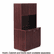 ALEVA293415MY Valencia Series Open Storage Hutch, 33-7/8w x 15d x 35-1/2h, Mahogany By ALERA