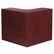 ALEVA294242MY Valencia Series Corner Open Storage Hutch, 42w x 42d x 36h, Mahogany By ALERA
