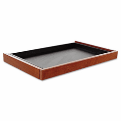 ALEVA312414MC Valencia Series Center Drawer, 24-1/2w x 15d x 2h, Medium Cherry By ALERA