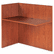 ALEVA324424MC Valencia Reversible Reception Return, 44w x 23-5/8d x 41-1/2h, Medium Cherry By ALERA