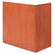 ALEVA324424MC Valencia Reversible Reception Return, 44w x 23-5/8d x 41-1/2h, Medium Cherry By ALERA
