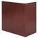 ALEVA324424MY Valencia Reversible Reception Return, 44w x 23-5/8d x 41-1/2h, Mahogany By ALERA