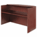 ALEVA327236MY Valencia Series Reception Desk w/Counter, 71w x 35-1/2d x 44-3/4h, Mahogany By ALERA