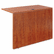 ALEVA354224MC Valencia Series Reversible Return/Bridge Shell, 42w x 23-5/8d, Medium Cherry By ALERA
