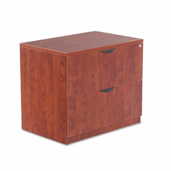 ALEVA513622MC Valencia Series Two-Drawer Lateral File, 34w x 22 3/4d x 29 1/2h, Medium Cherry By ALERA