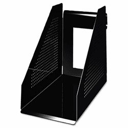 ALEVA561612BK Valencia Series CPU Holder, 8w x 13d x 12h, Black By ALERA
