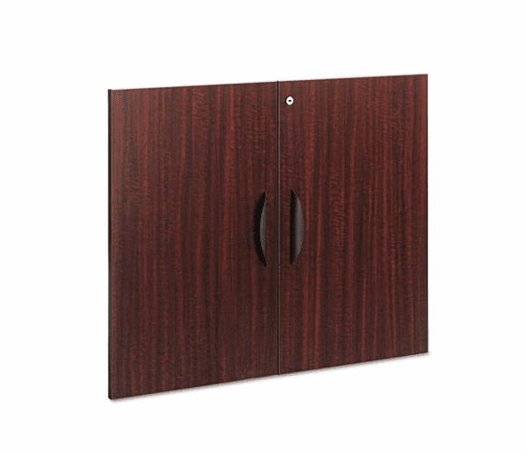 ALEVA632832MY Valencia Series Cabinet Door Kit For All Bookcases, 32" x 26", Mahogany By ALERA