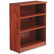 ALEVA634432MC Valencia Series Bookcase, 3 Shelves, 31-3/4w x 12-1/2d x 39-3/8h, Medium Cherry By ALERA