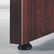 ALEVA732815MC Valencia Series Base Kit, Sculpted Leg, 29-1/2w x 28-1/2h, Medium Cherry By ALERA