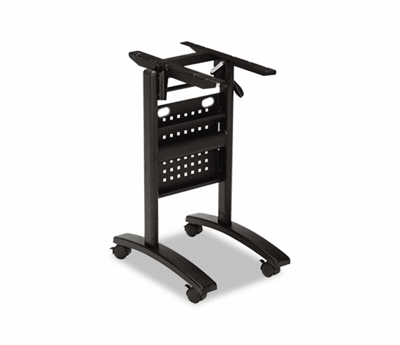 ALEVA733030BK Valencia Series Table Base, Modesty Panel, 15w x 20d, Black By ALERA