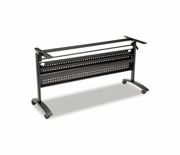 ALEVA737260BK Valencia Series Table Base, Modesty Panel, 58w x 20d, Black By ALERA