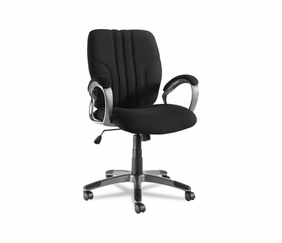 ALEVC42FG10G Velica Series Mid-Back Synchro-Tilt Chair, Black Recycled Fabric By ALERA