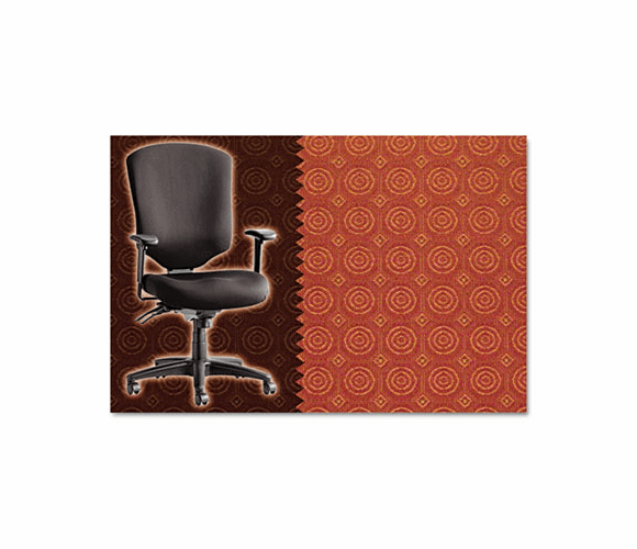 ALEWP41CHCIRDEC Wrigley Pro Series High-Back Multifunction Chair, Cirque Deco Coral By ALERA