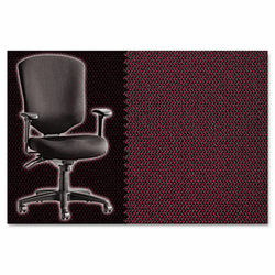 ALEWP41CHSIDRED Wrigley Pro Series High-Back Multifunction Chair, Sidestep Red Rock By ALERA
