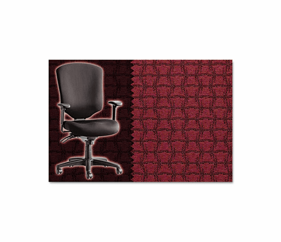 ALEWP41CHTRAREG Wrigley Pro Series High-Back Multifunction Chair, Trapeze Regency Red By ALERA