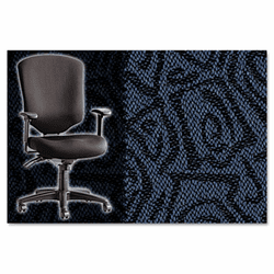 ALEWP41CSABSNAV Wrigley Pro Series High-Back Multifunction Chair, Abstract Navy By ALERA