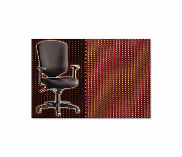 ALEWP41CSBLICRA Wrigley Pro Series High-Back Multifunction Chair, Blink Cranberry By ALERA