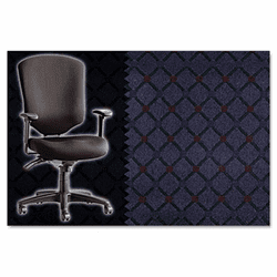 ALEWP41CSCHANAV Wrigley Pro Series High-Back Multifunction Chair, Chain Dot Navy By ALERA