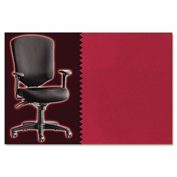 ALEWP41CSPSERED Wrigley Pro Series High-Back Multifunction Chair, Pseudo Red By ALERA