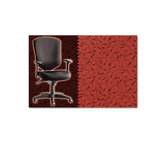 ALEWP41CSWHITOM Wrigley Pro Series High-Back Multifunction Chair, Whirl Tomato By ALERA