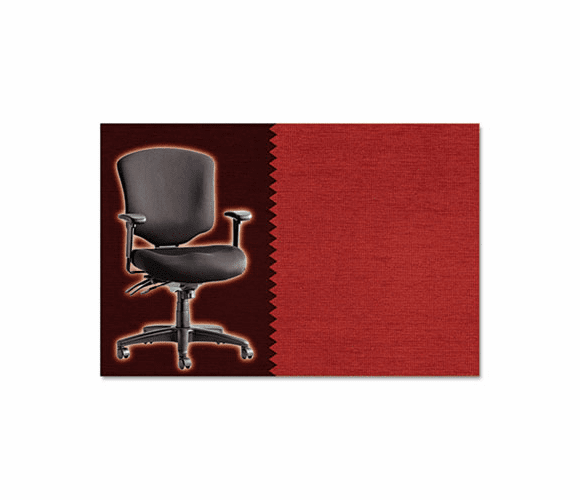 ALEWP42CHEVOPOP Wrigley Pro Series Mid-Back Multifunction Chair, Evoke Poppy By ALERA