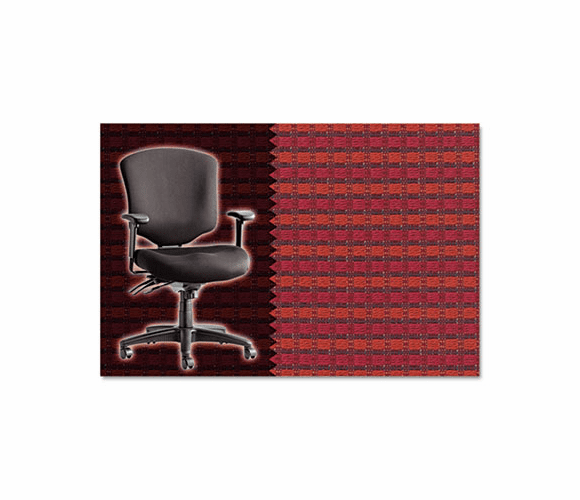 ALEWP42CHFAZBER Wrigley Pro Series Mid-Back Multifunction Chair, Faze Berry By ALERA