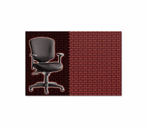 ALEWP42CHJOLWIN Wrigley Pro Series Mid-Back Multifunction Chair, Jolt Wine By ALERA