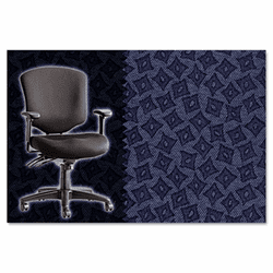 ALEWP42CHPRABLU Wrigley Pro Series Mid-Back Multifunction Chair, Prisma Blue Moon By ALERA