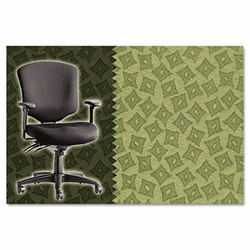 ALEWP42CHPRACAC Wrigley Pro Series Mid-Back Multifunction Chair, Prisma Cactus By ALERA
