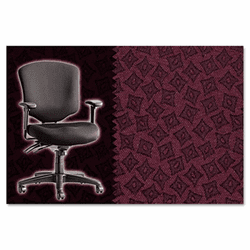 ALEWP42CHPRARUB Wrigley Pro Series Mid-Back Multifunction Chair, Prisma Ruby By ALERA