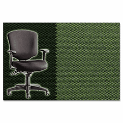 ALEWP42CHSIDLAW Wrigley Pro Series Mid-Back Multifunction Chair, Sidestep Lawn Green By ALERA