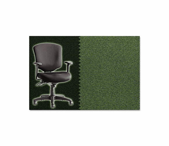 ALEWP42CHSIDLAW Wrigley Pro Series Mid-Back Multifunction Chair, Sidestep Lawn Green By ALERA