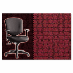 ALEWP42CHTRAREG Wrigley Pro Series Mid-Back Multifunction Chair, Trapeze Regency Red By ALERA