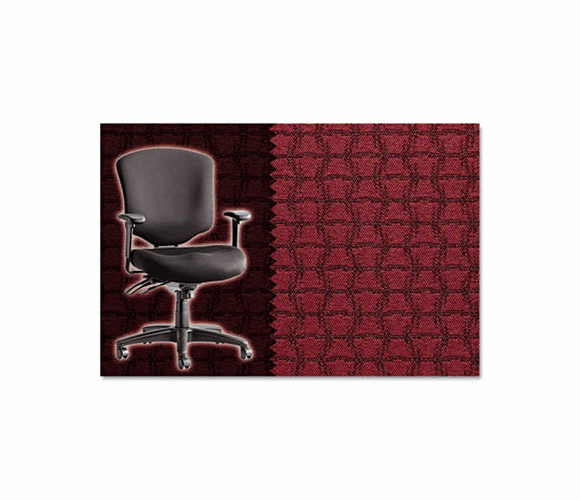 ALEWP42CHTRAREG Wrigley Pro Series Mid-Back Multifunction Chair, Trapeze Regency Red By ALERA