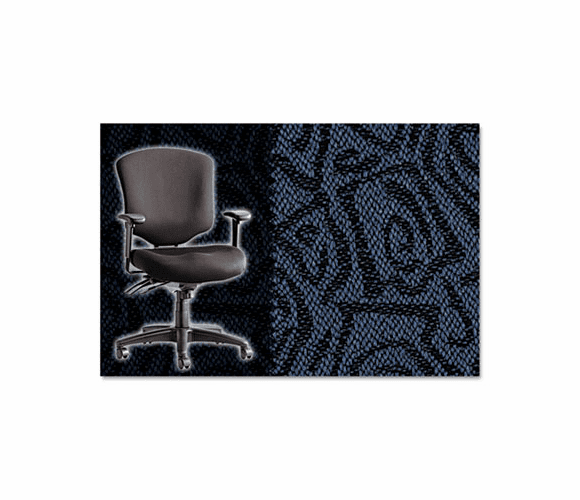 ALEWP42CSABSNAV Wrigley Pro Series Mid-Back Multifunction Chair, Abstract Navy By ALERA