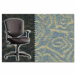 ALEWP42CSABSSKY Wrigley Pro Series Mid-Back Multifunction Chair, Abstract Sky By ALERA