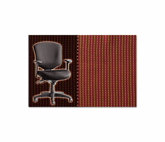 ALEWP42CSBLICRA Wrigley Pro Series Mid-Back Multifunction Chair, Blink Cranberry By ALERA