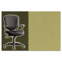 ALEWP42CSLOOGRA Wrigley Pro Series Mid-Back Multifunction Chair, Loom Grass By ALERA