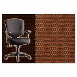 ALEWP42CSPRIBRA Wrigley Pro Series Mid-Back Multifunction Chair, Prism Brandy By ALERA