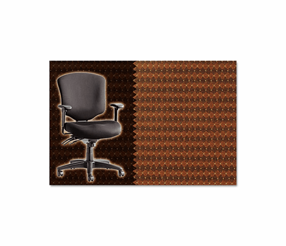 ALEWP42CSPRIBRA Wrigley Pro Series Mid-Back Multifunction Chair, Prism Brandy By ALERA
